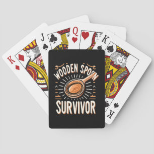 Wooden spoon Survivor Playing Cards