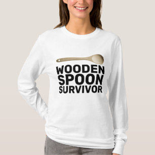 WOODEN SPOON SURVIVOR T-SHIRTS