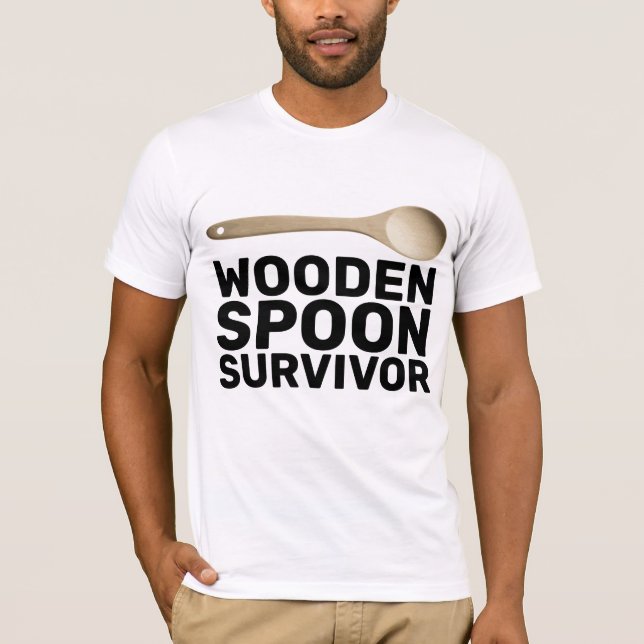 WOODEN SPOON SURVIVOR T-SHIRTS (Front)