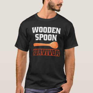 Wooden Spoon Survivor Tee Italian Flag For Women M