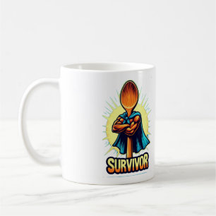 wooden spoon survivore coffee mug