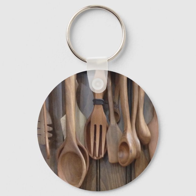 Wooden Spoons Key Ring (Front)