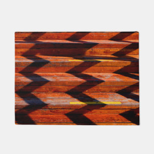 Wooden Stairs Unique Fun Photo Doormat