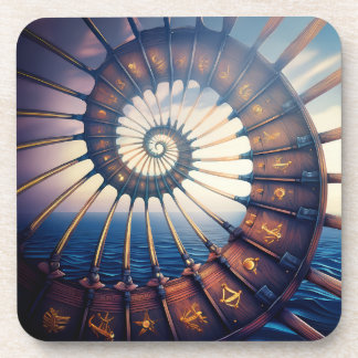 Wooden Star Portal On The Water Coaster