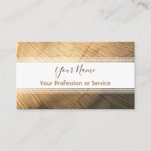 Wooden stripes for interior design and carpentry!  business card