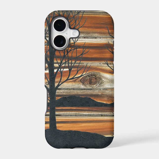 Wooden sunset (Back)