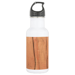 Wooden texture 532 ml water bottle