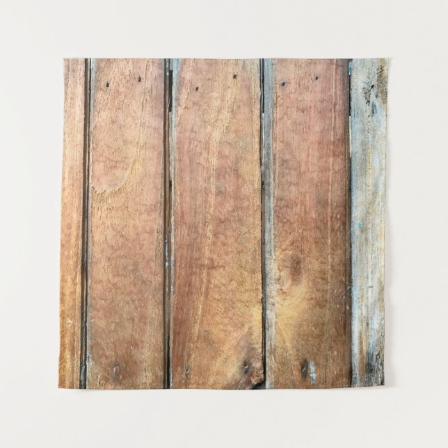wooden texture background. abstract,aged,backgroun tapestry (Front)