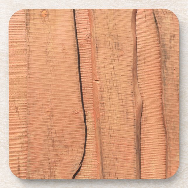 Wooden texture coaster (Front)