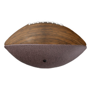 Wooden Texture Football