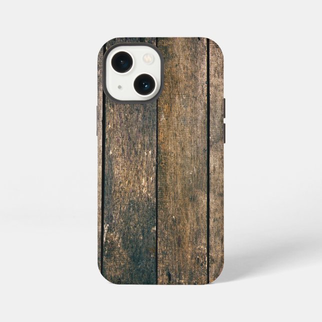 Wooden texture iPhone case (Back)