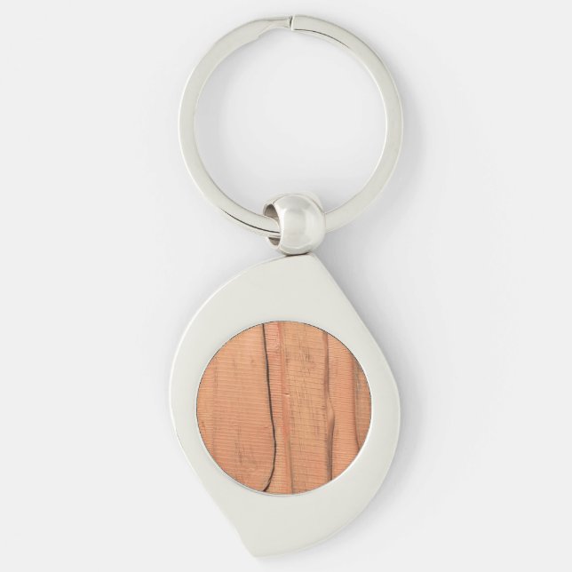 Wooden texture key ring (Front)
