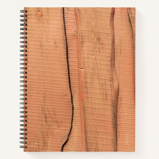 Wooden texture notebook (Front)