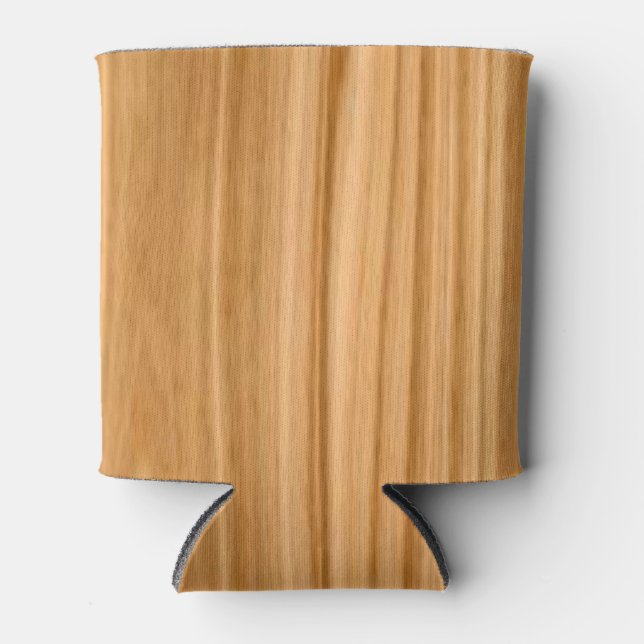 Wooden Texture Surface Design-35456 Can Cooler (Front)