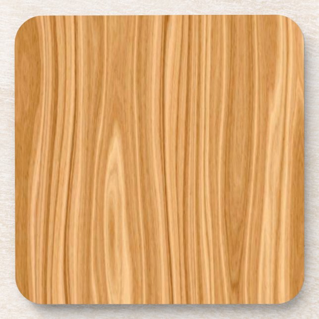 Wooden Texture Surface Design-35456 Coaster (Front)