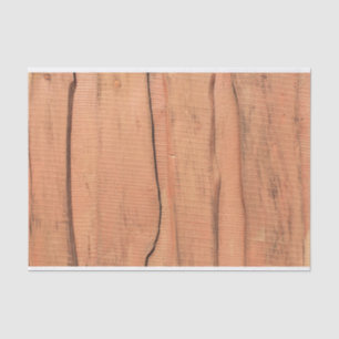 Wooden texture tissue paper