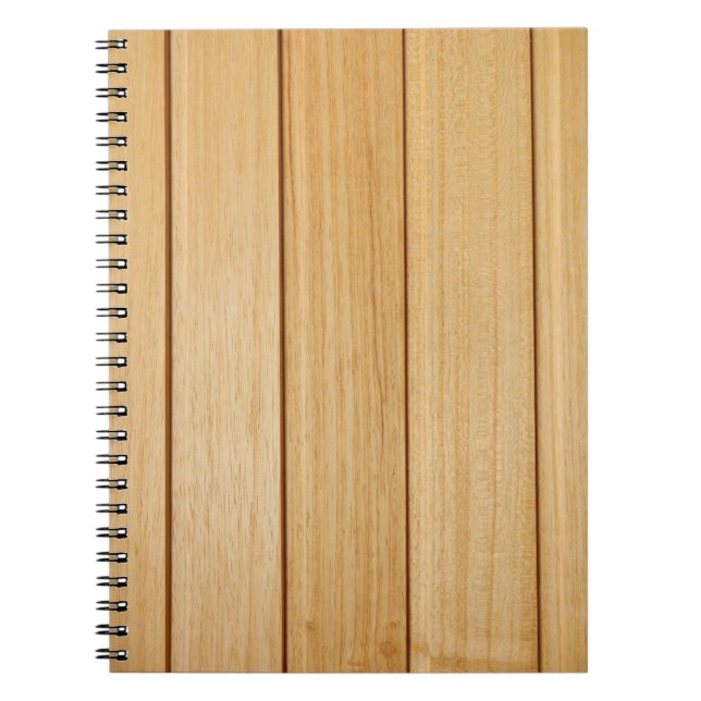 Wooden Tiles Photo Notebook (Front)