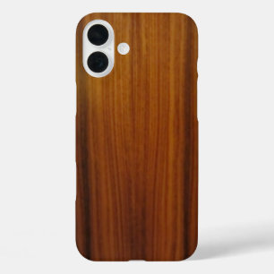 wooden veneer iPhone 16 plus case