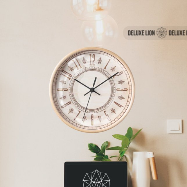 wooden Wall Art & Décor Clock (Creator Uploaded)