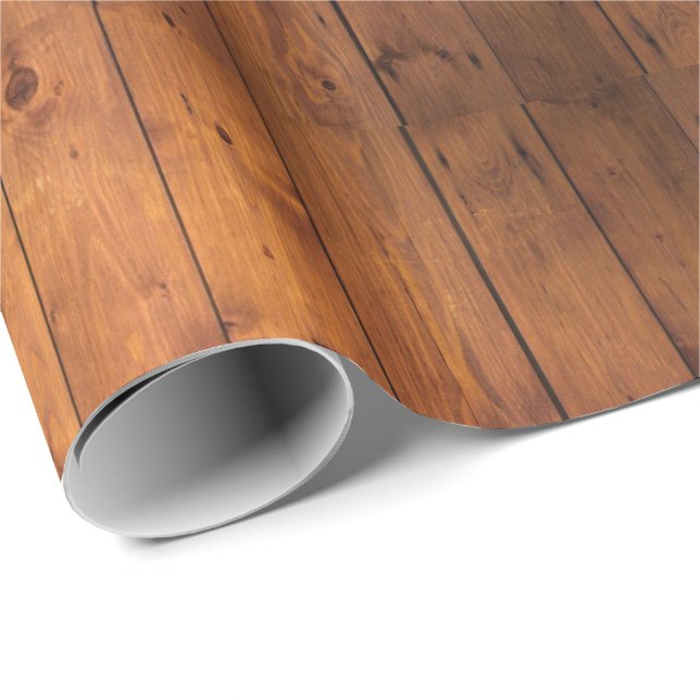 Wooden Wrapping Paper (Roll Corner)