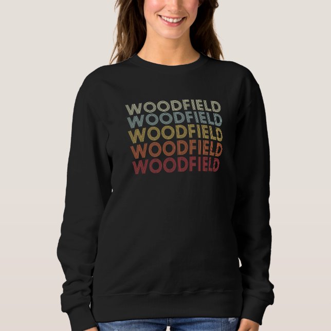Woodfield South Carolina Woodfield SC Retro Vintag Sweatshirt (Front)