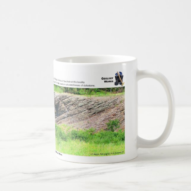Woodford Shale I - Outcrop Characterisation Coffee Mug (Right)