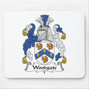 Woodgate Family Crest Mouse Pad