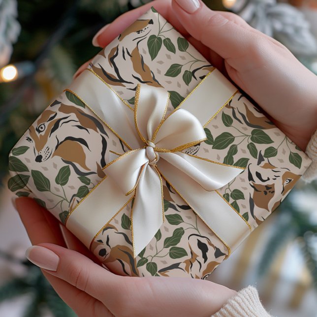 Woodland Abstract Forest Wrapping Paper (Creator Uploaded)