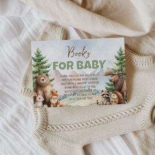 Woodland Adventure Books for Baby Card