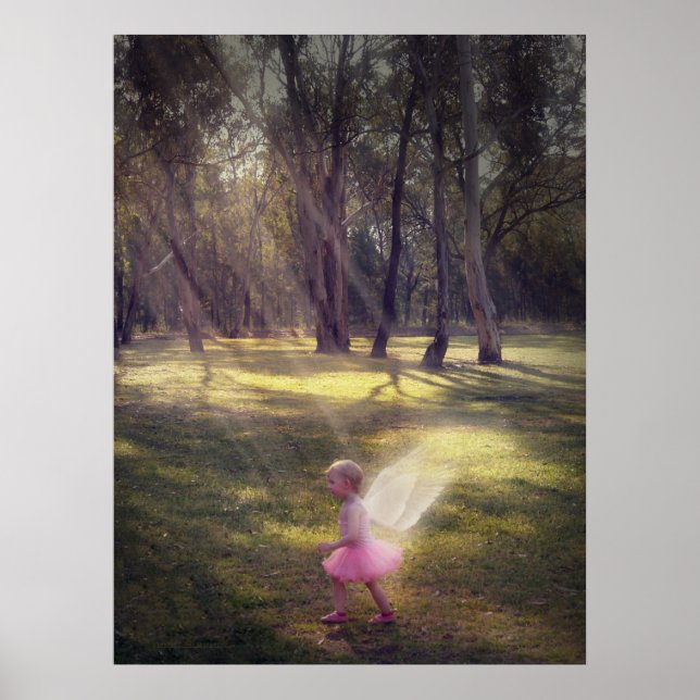 "Woodland Angel" Poster (Front)