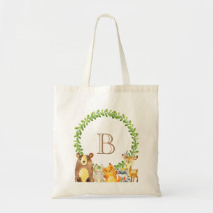 Woodland Animal Baby Tote Bag
