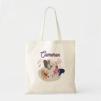 Woodland Animal Band Personalised Tote Bag