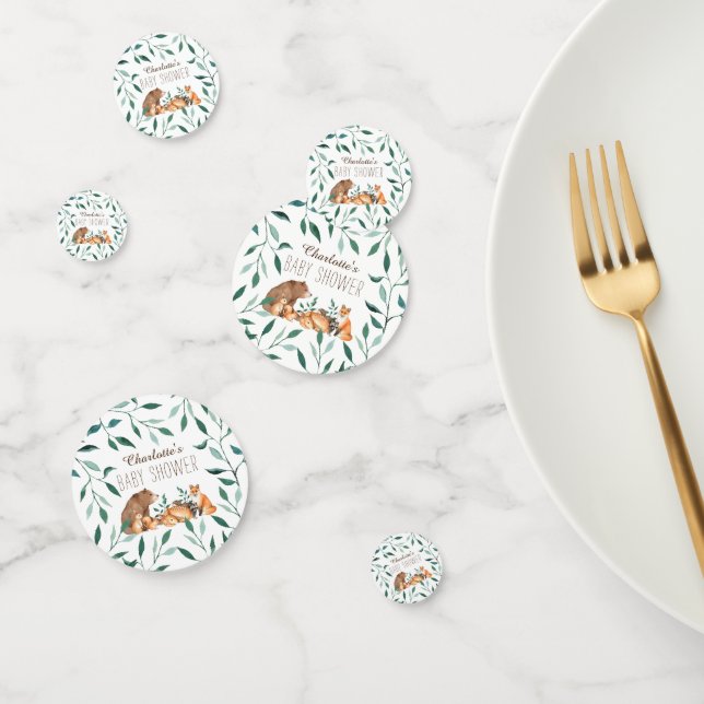Woodland Animal Friends Baby Confetti (Group)