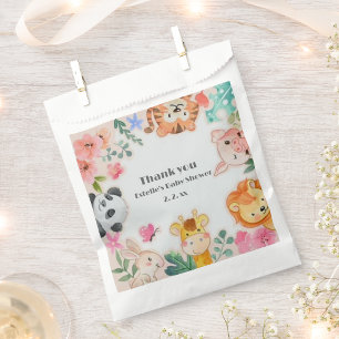 Woodland Animals Baby Shower Favour Bag