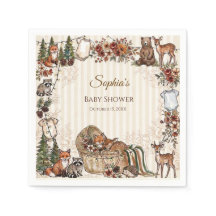 Woodland Animals Baby Shower