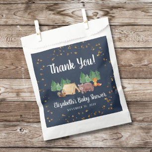 Woodland Animals Baby Shower Thank You Favour Bag