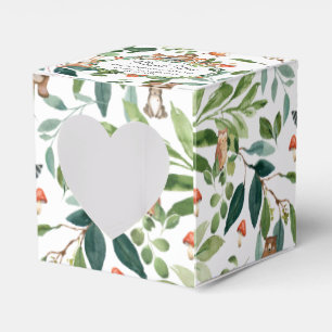 Woodland Animals Birthday Baby Shower Thank You Favour Box