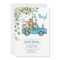 Woodland Animals Blue Truck Baby Shower