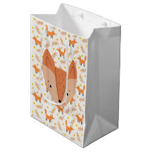 Woodland Animals Boho Design Fox