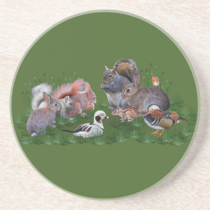 Woodland Animals Coaster