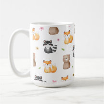 Woodland Animals Coffee Mug