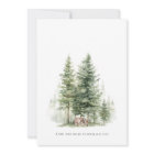 Woodland Animals Deer Baby Shower Invitation