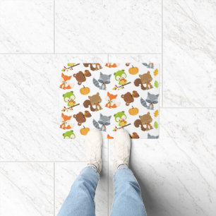 Woodland Animals, Forest Animals, Fall Animals Doormat