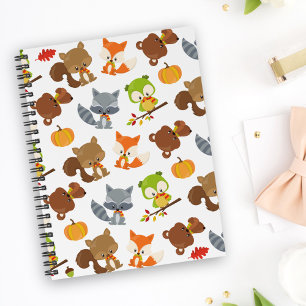 Woodland Animals, Forest Animals, Fall Animals Notebook
