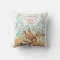 Woodland Animals Girl Boy Birth Stats Pillow