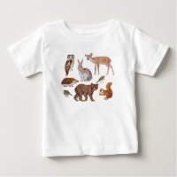 Woodland Animals Illustration