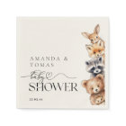 Woodland Animals Modern Baby Shower