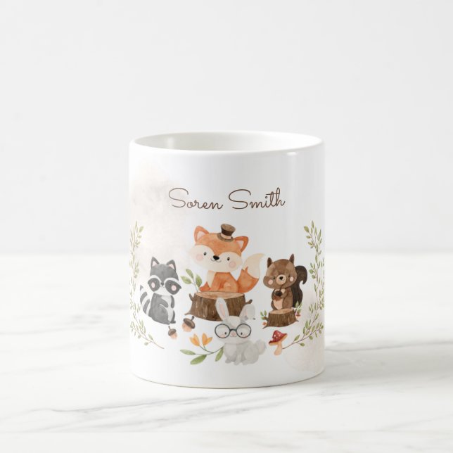 Woodland Animals Mug (Center)