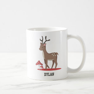 Woodland Animals Personalised Gift Hot Chocolate Coffee Mug