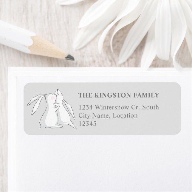 Woodland Animals Return Address Label (Insitu)